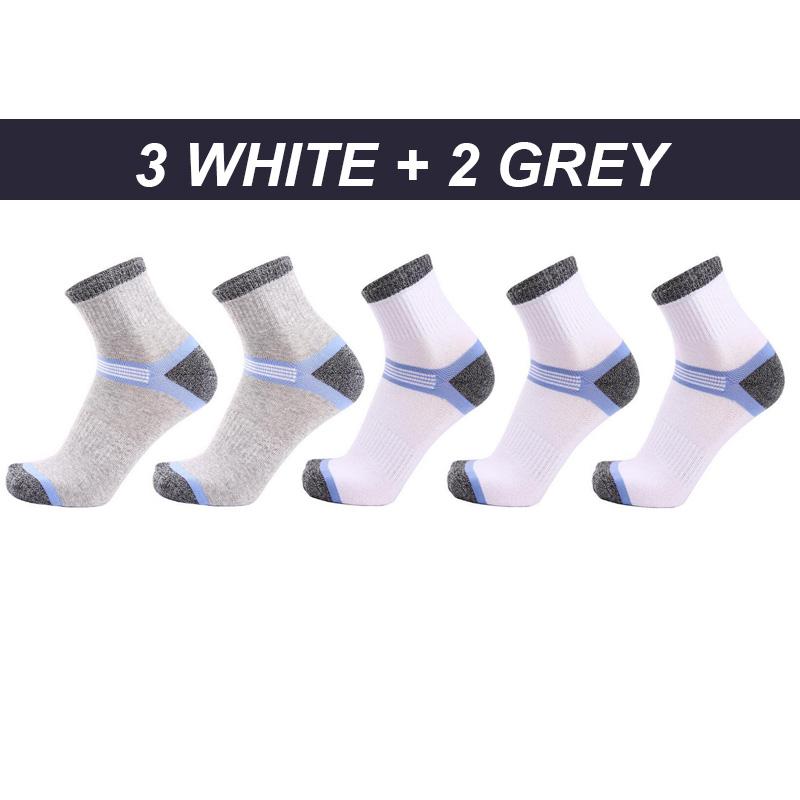 5 Pairs Hohe Qualität männer Socken Baumwolle Sport Schnell Trocknend Männer Herbst Winter Socken Strandard Thermische Männlichen Trekking EU38-45