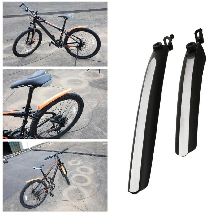 Bicycles Mudguard Adjustable Folding Bikes Front Rear Mud Guard Cycling Splashes Guards Set for Mountain Bikes Ridings