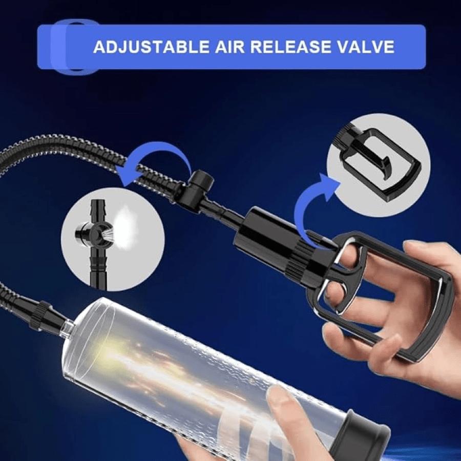 Manual Penis Pump Sex Toys for Men Vacuum Penis Extender Training Device For Adult Toys Vacuum Pump Air Penis Male Masturbators