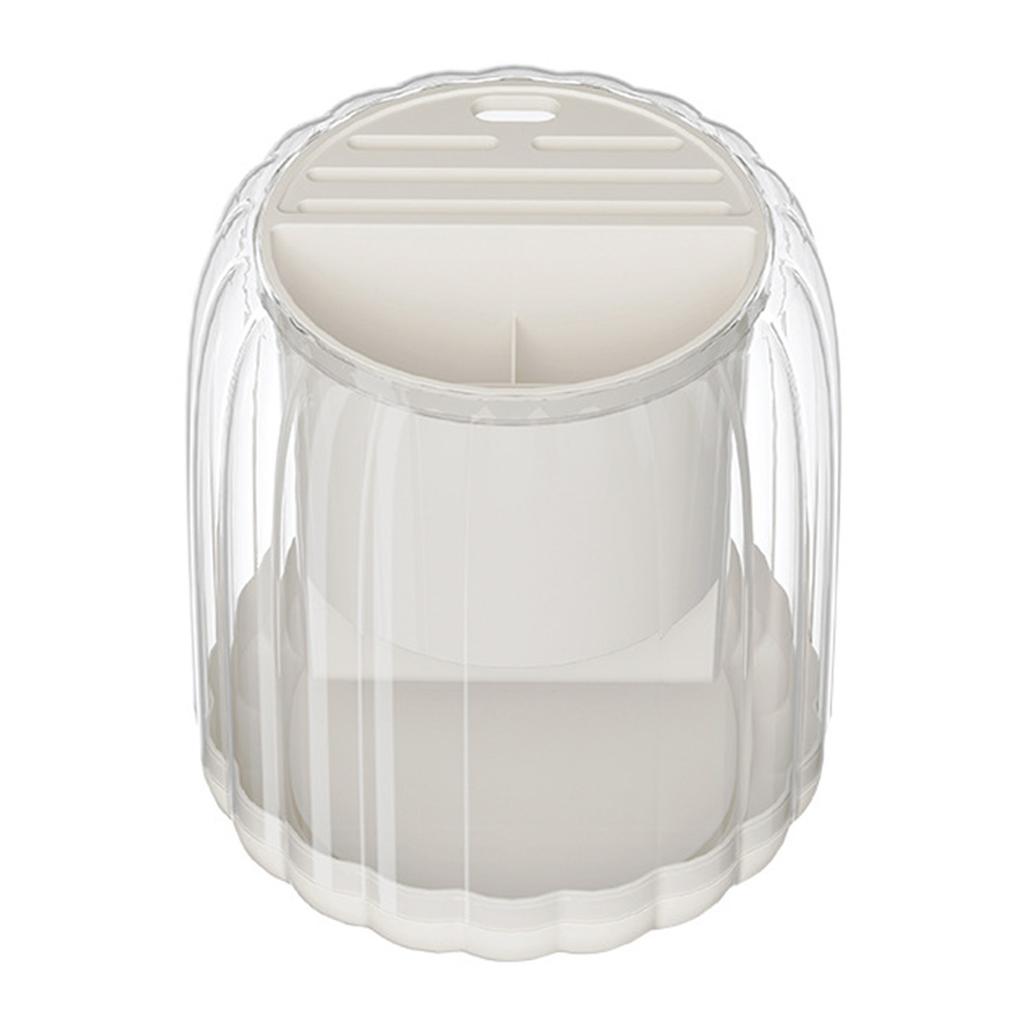 Rotating Utensil Holder Multifunction 360 Degree Space Saving Strong Plastic Knife Holder for Kitchen Home