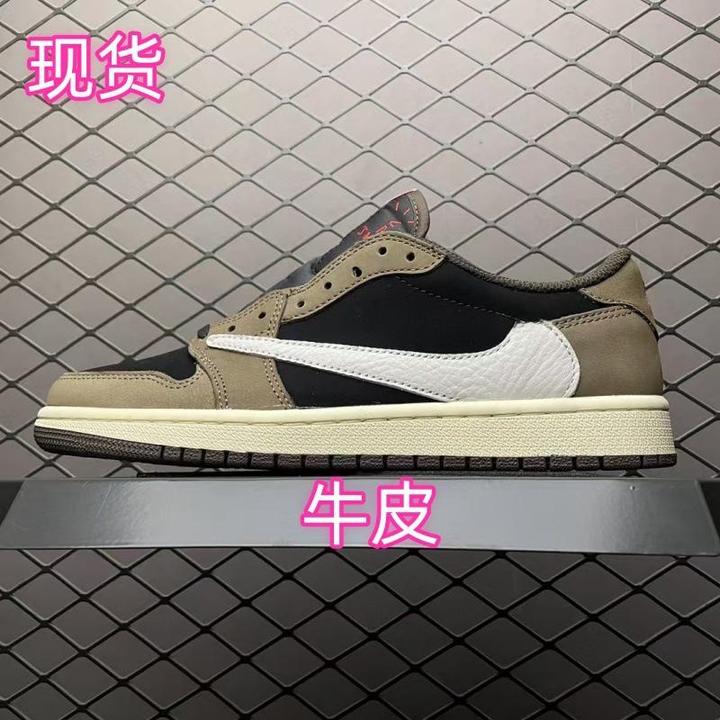 Shoes Pure Original AJ LOW Cowhide Lightning Barb Casual Sports Board Shoes Men's Shoes Women's Shoes Retro Versatile