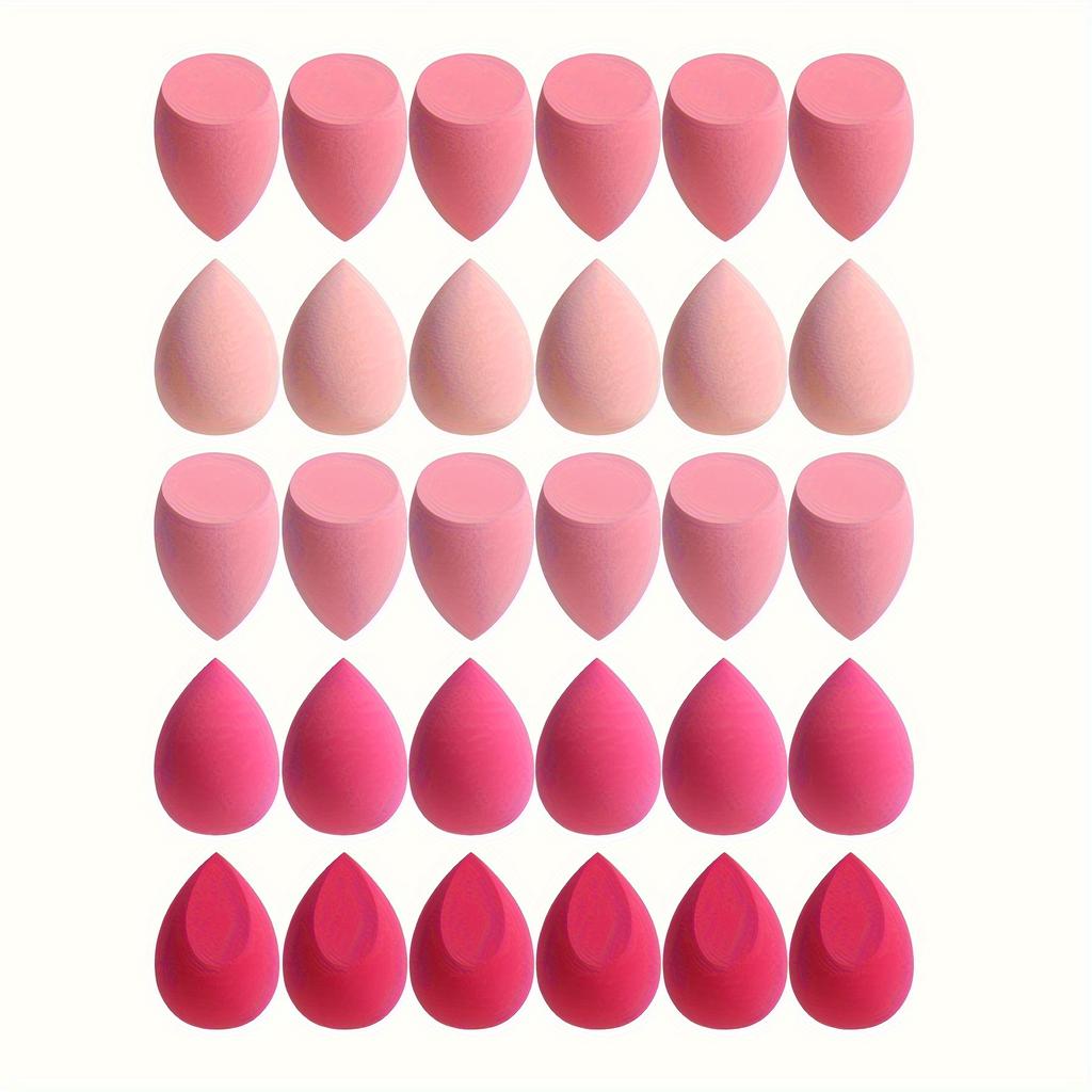 Makeup Sponge Set Suitable for Liquid BB Cream Powder Application Makeup Egg Dry Wet Dual-use Powder Puff