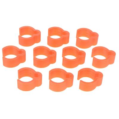 27mm Plastic Hose Clamp Set Vacuum Cleaner Cord and Hose Holder Clip 10-Piece