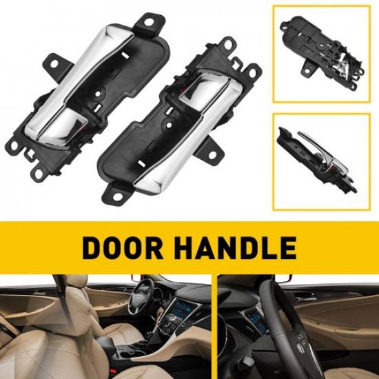 Interior Door Handle For 2011-2015 Hyundai Sonata Front Or Rear Passenger Chrome