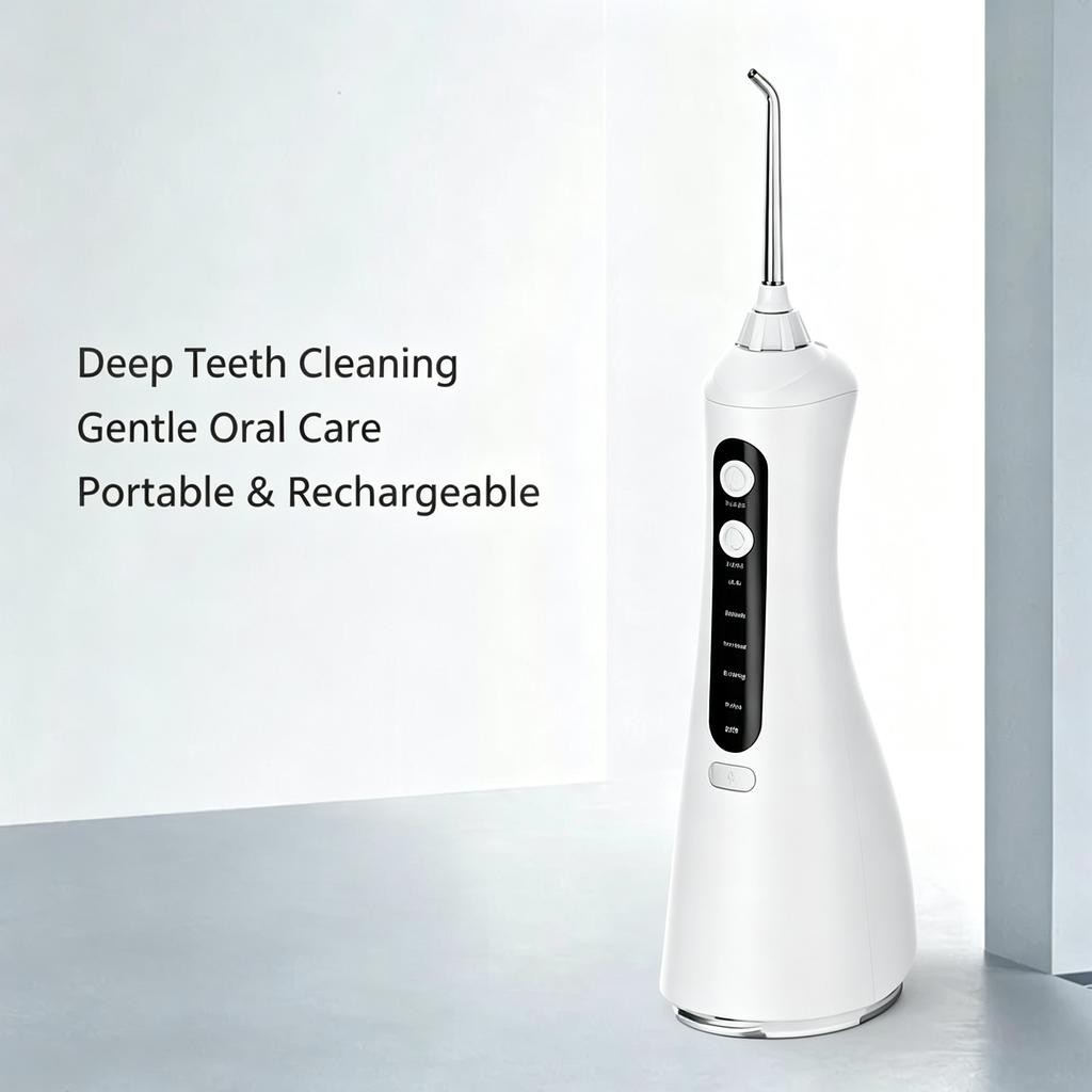 Portable Water Flosser for Teeth Cleaning, Travel and Home Use, Convenient and Efficient