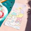 Sa Cute L-Little Twin Stars Cartoon Towel Quick Dry Soft Yoga Swimming Fitness Mountain Climbing Large Beach Towels