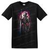 Skeleton King T Shirt with Sword Floral Armor Design Awesome Graphic Tee
