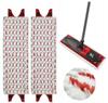 2X Replacement Pad For Flat Mop Flat 42Cm Microfiber Cover