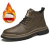 2024 Pelz Winter Warm Wildleder Stiefel Herren Mid Top Chelsea Kurze Stiefel Designer Schuhe Lässig Strapazierfähig Wüsten Arbeitsstiefel Schwarz Khaki