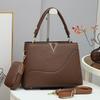 2025 Trendy Women's Structured Handbag - Fashionable Single Shoulder, Handheld, Crossbody Bag