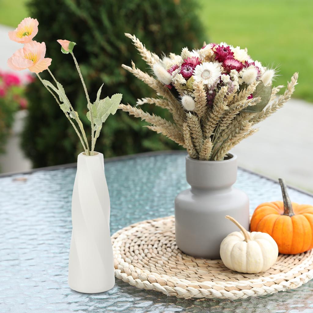 2/5/10pcs Flower Vases PE Vase for Flowers Stylish Flower Vase for Bouquet Decorative Floral Vase for Home Living Room Office
