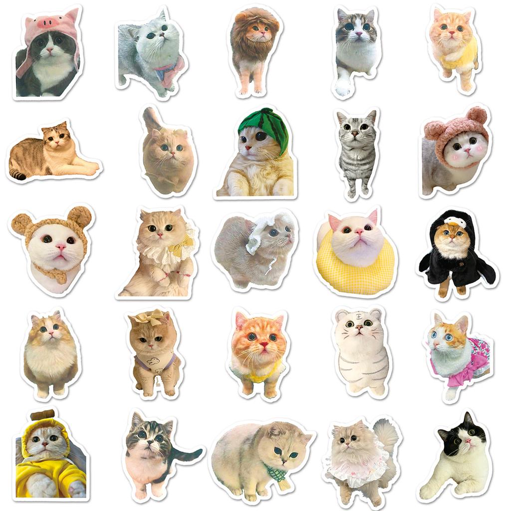 100 PC Cute Pet Animal Decoration Mobile Computer Stickers
