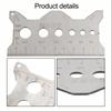 Portable Stainless Steel Screw Measuring Tool with Accurate Calibration