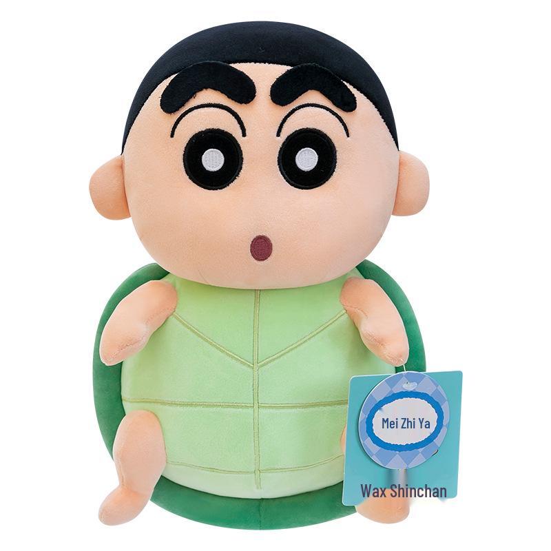 Adorable Crayon Shin-chan Turtle Plush Pillow Toy - Perfect Gift for Kids