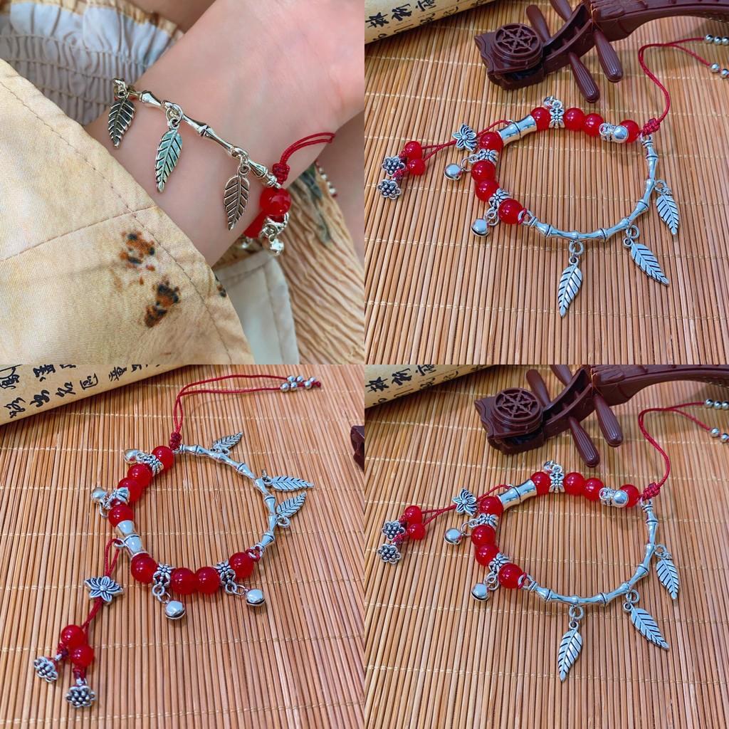 Vintage Style Alloy Plated Floral Bracelet Unique Geometric Hand Jewelry For Women