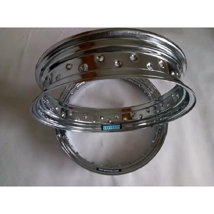 1.4/1.6/1.85/2.15/2.5/3.0/3.5*18 Inch 36/40 Spokes Holes Steel Motorcycle Wheel Rims