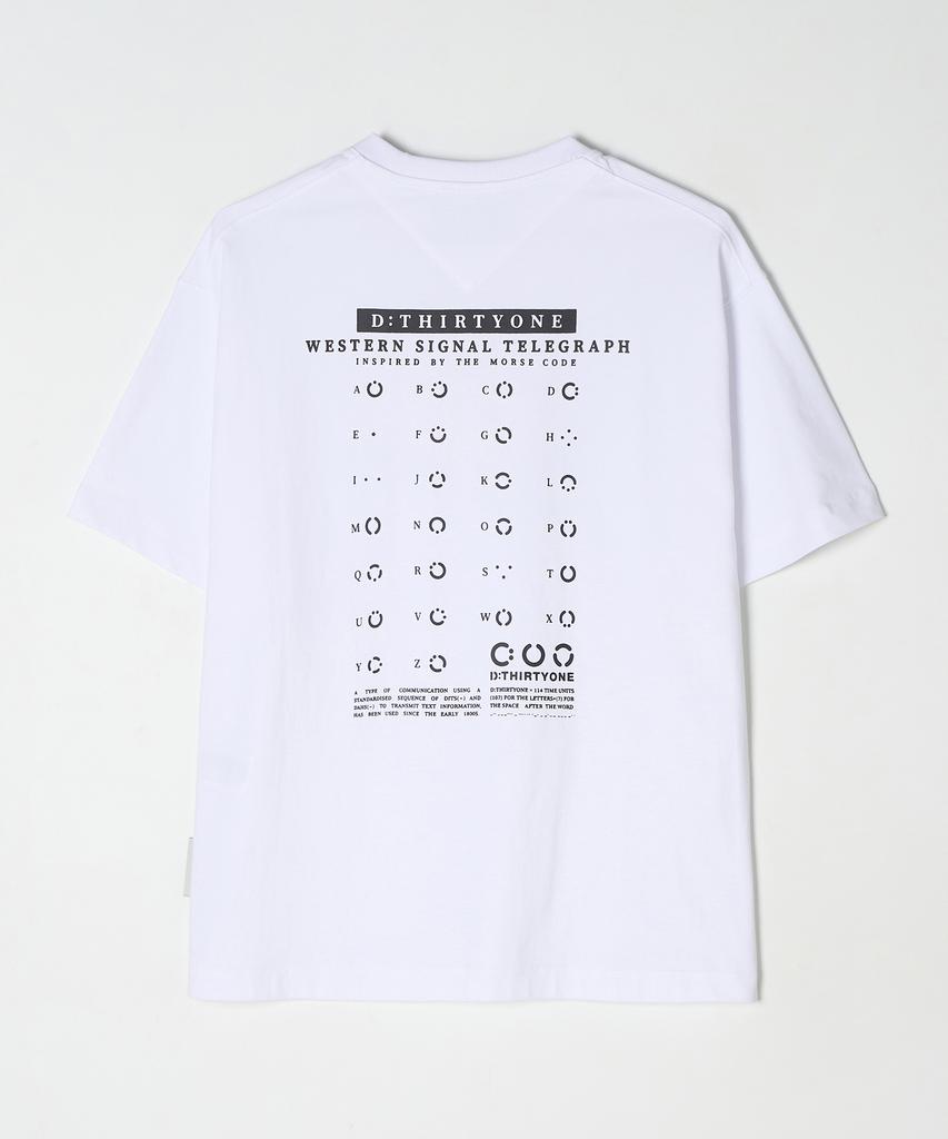 DTHIRTYONE Alphabet Chart T-Shirt (White)