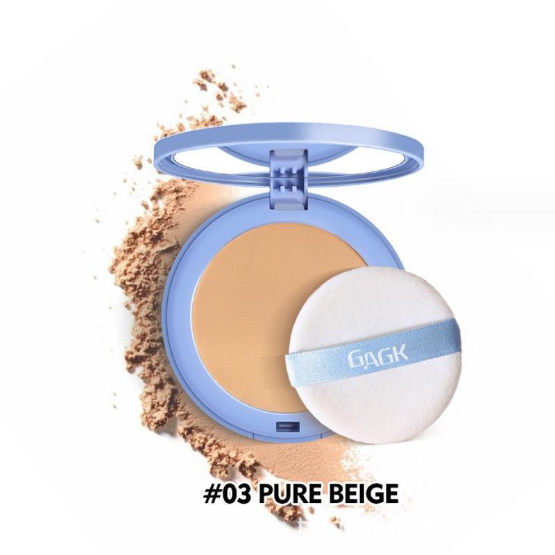 Gagk Matte Wet Dry Use Pressed Powder Long Lasting Waterproof Sweatproof