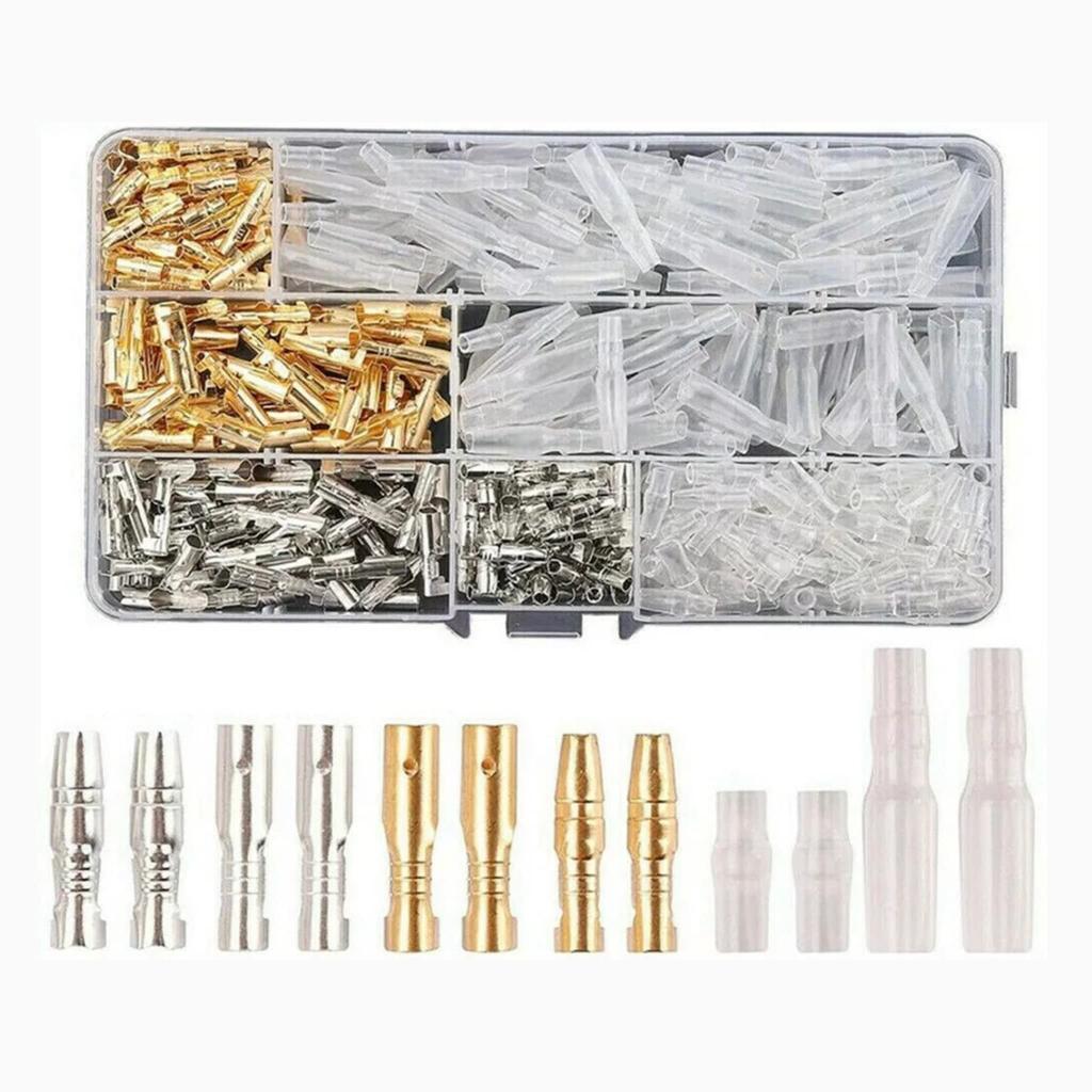 Deepa Set with Crimping Pliers for 100 Terminals 25 Electro and a Set for DIY and Motorcycles 3-Piece (0.8sq - 2.5sq), Ratchet-Type Taps, 3-Piece