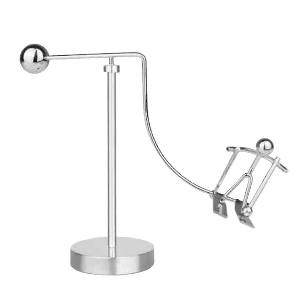 Skier Metal Balance Toy Home Office Decor Desktop Gadget Ornaments Crafts