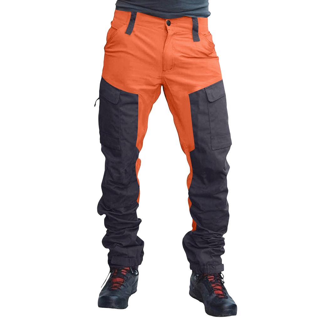 Men's Multi-Pocket Work Pants Men's Casual Fashion Work Pants