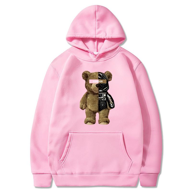 Men's Fashion Long Sleeve Printed Hoodie Women's Cool Casual Harajuku Hip Hop Streetwear Pullover Loose Thermal Sweatshirt