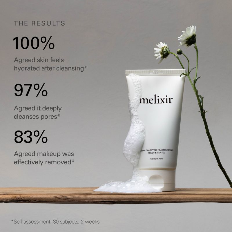 melixir Vegan Clarifying Foam Cleanser 100ml