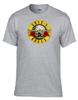 Guns and Roses Guns N Roses Rock Musik Grau T-Shirt -324_Grau