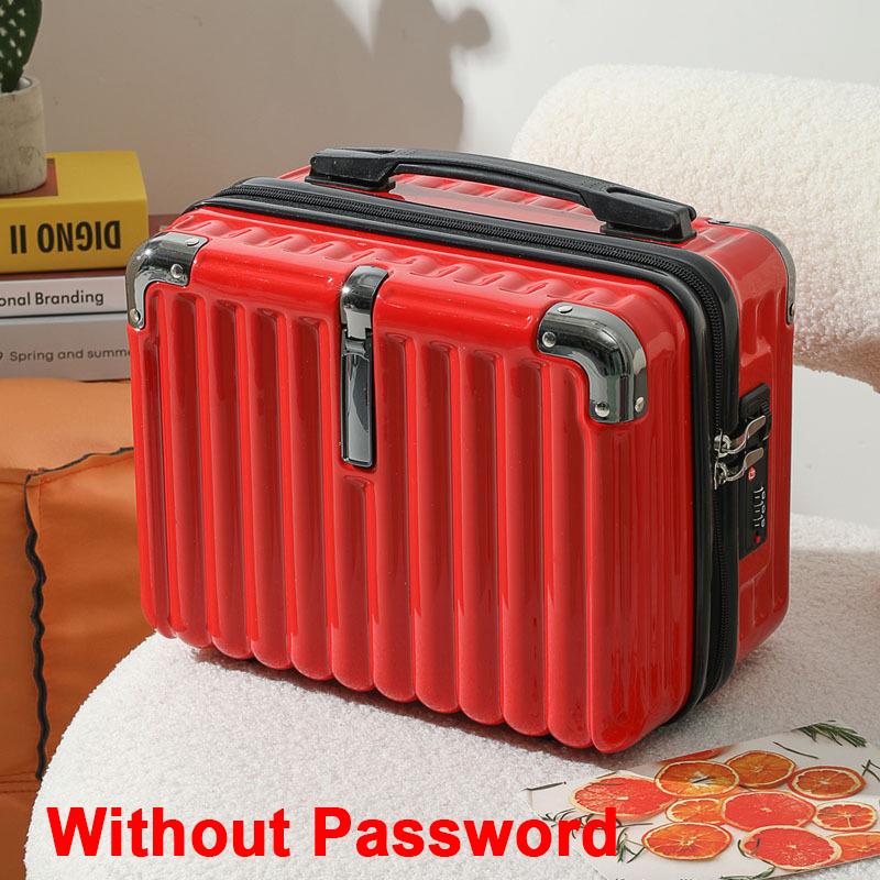 14 Inch Handheld Zipper Luggage Mini Waterproof Travel Suitcases New Portable Luggage Storage Boxes Makeup Suitcase Kids Luggage