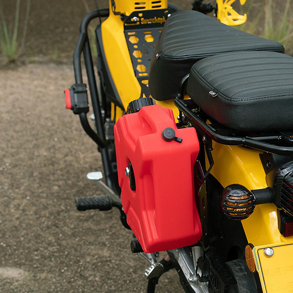 5L Portable Plastic Fuel Tank Petrol Cans Car Jerry Can Mount Motorcycle Jerrycan Emergency Backup For BMW For SUV Accessories