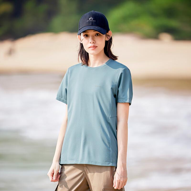 

Trailblazer Women s Sport Cinch-Waist Short Sleeve T-Shirt M