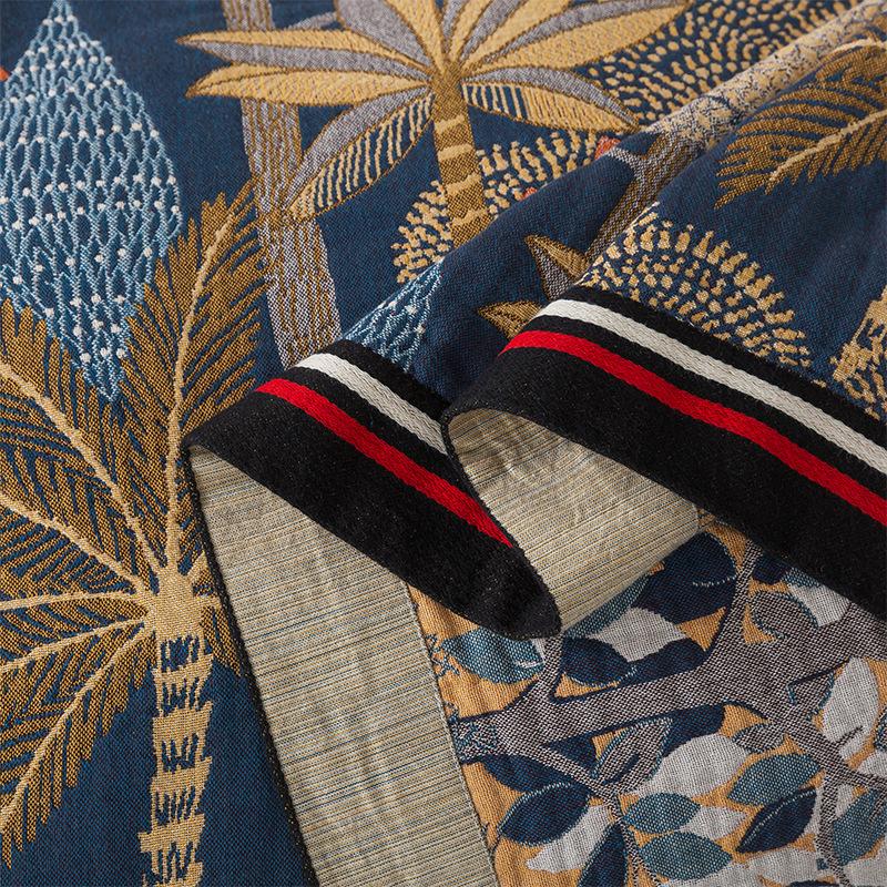 Cotton Five-layer Gauze Throw Blanket, Nap Blanket, Air Conditioning Blanket, Summer Cooling Quilt, Sofa Towel, Sofa Blanket, Car Blanket