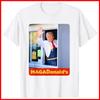 MAGADonald's Weißes Baumwoll-T-Shirt Unisex T-Shirt