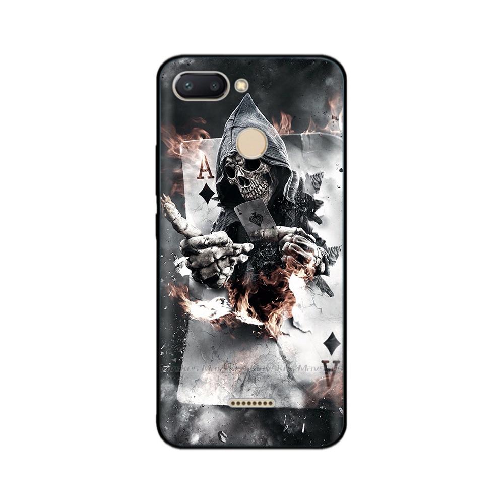 Silicone Case For Xiaomi Redmi 6A Case Cute Soft TPU Phone Case For Xiaomi Redmi 6 Redmi 6A Redmi6A a6 redmi6 Funda Cover Coque