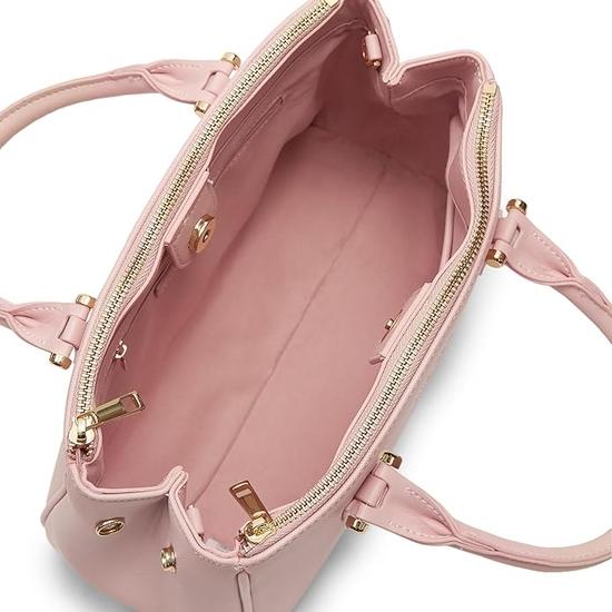 Miraggio Blair, solide strukturierte Handtasche mit verstellbarem und abnehmbarem Schultergurt für Damen | Umhängetasche für Damen | Stilvolle Damenhandtasche