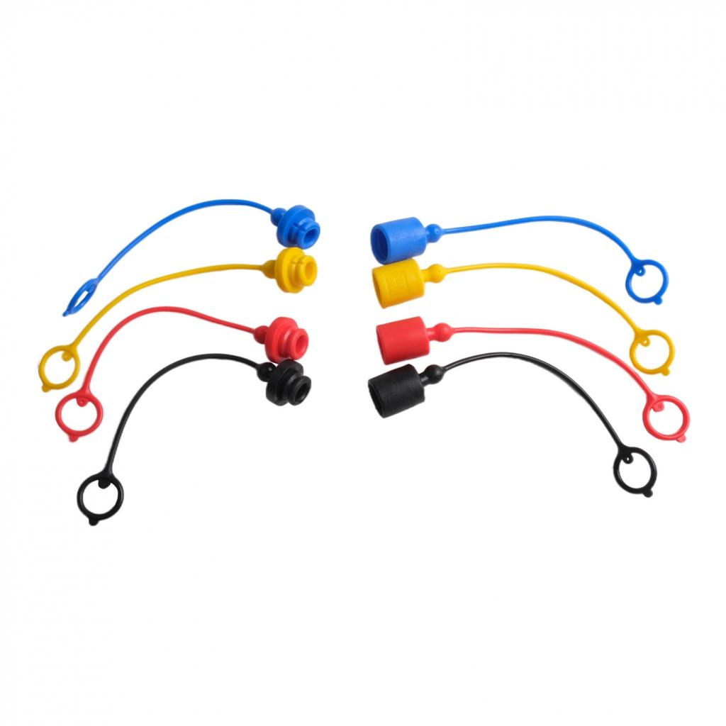 Enhance Equipment Durability Hydraulic Quick Coupler Dust Covers Pack of 4