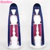 In Stock 100cm/120cm Stocking Anarchy Synthetic Anime Long Straight Hair Cosplay Wigs Heat Resistant Hair Halloween Party Wigs