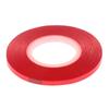 1 Rouleau Rouge 1/8″ Bande d'Épissage de Cassette Magnétophone Bande d'Amorce Bande Joint Remplacement Base Bande Spéciale