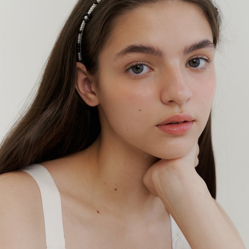 GETMEBLING Pearl flower Hairband