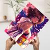 Anime Girl With Cherry Blossoms Tinplate Poster Customized Wall Art Vintage Retro Metal Signs for Decoration Garage Decorations