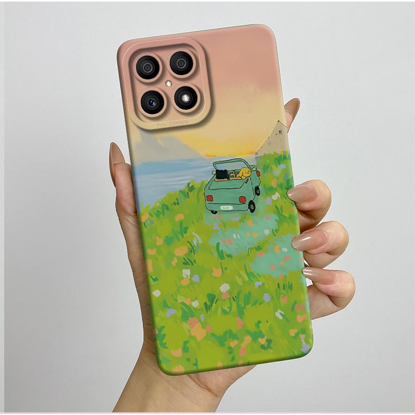 

Phone Case For Honor X8 4G Case Aesthetic Luxury Protective Full Coque HonorX8 Soft Silicone Funda For Honor X 8 X8 Back Cover Honor X8 4G