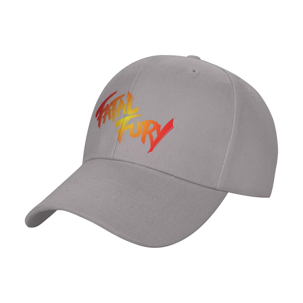 Fashion Custom Fatal Fury Terry Curved Brim Baseball Cap Baseball Cap