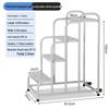 Jundingying Heavy-Duty 4-Step Mobile Platform Ladder