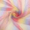 2/4/6 Yard Colorful Gradient Rainbow Mesh Fabric Rainbow Tulle Fabric For Diy Tutu Skirt Princess Dress Wedding Party Decor