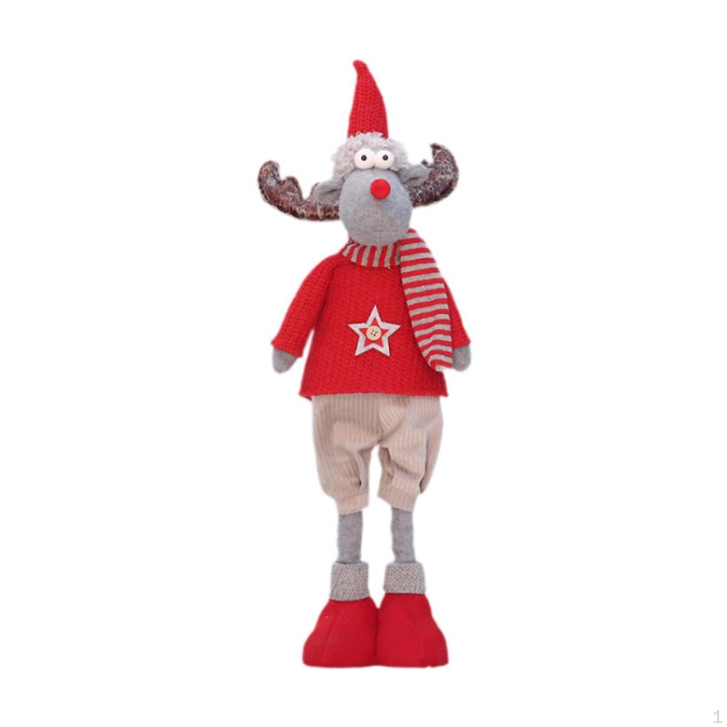 Christmas Doll Decoration Figure Ornament Table Top Decor for Party