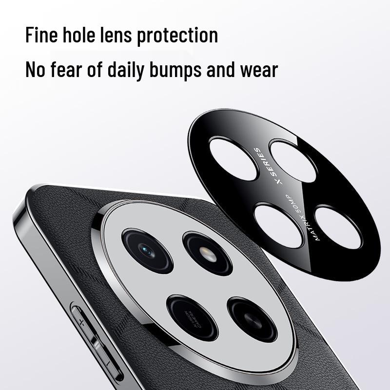 Premium Full Coverage Anti-Drop Leather Case for Honor X80 Pro Max