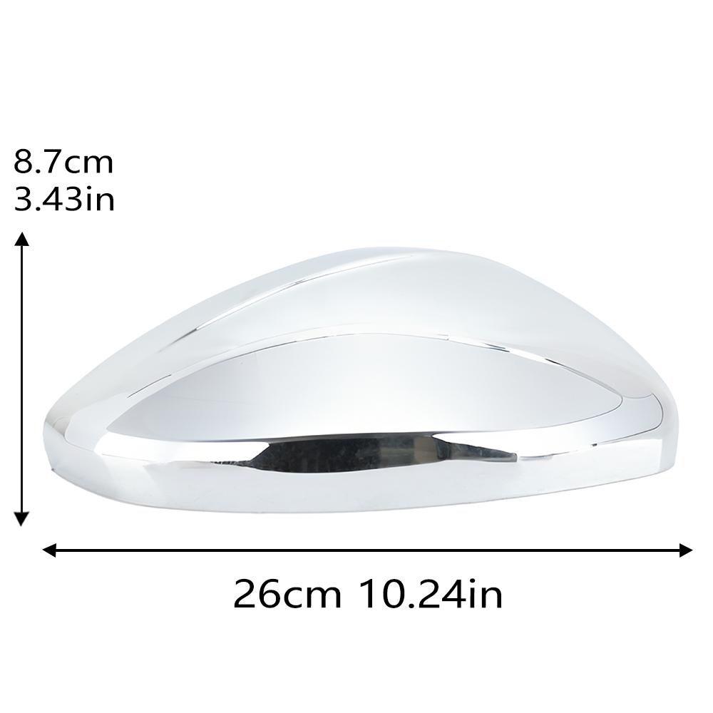 Κάλυμμα Καθρέπτη Πόρτας Για PEUGEOT 2008/208 2012- Για Citroen C3 2017-2024 Επιμεταλλωμένο Με Κούμπωμα Αξεσουάρ Καθρέπτη Πόρτας