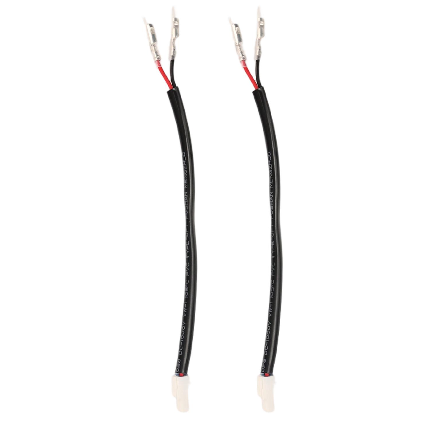

Motorcycle LED Turn Signal Wire Adapter Universal Blinker Connector Harness for Front Rear Indicator Light Conversion Converters