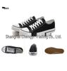 Men's Classic Black & White Low-Top Canvas Sneakers - Versatile, Casual, and Stylish Board Shoes for Spring