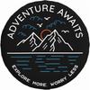 Adventure Awaits Mountain Lake Polyester Spare Tire Cover Weatherproof Universal Wheel Protector for RV SUV Truck
